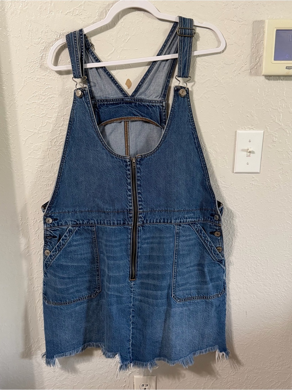 American Eagle Outfitters Skirtall Size XXL Denim Blue Mini Shirt Y2K